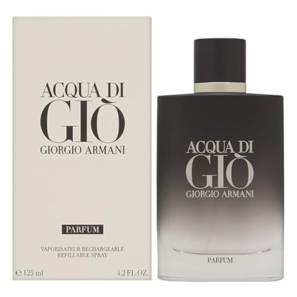 Giorgio Armani Acqua di Giò Parfum 125ml / 4.2oz Refillable Spray – New in Box